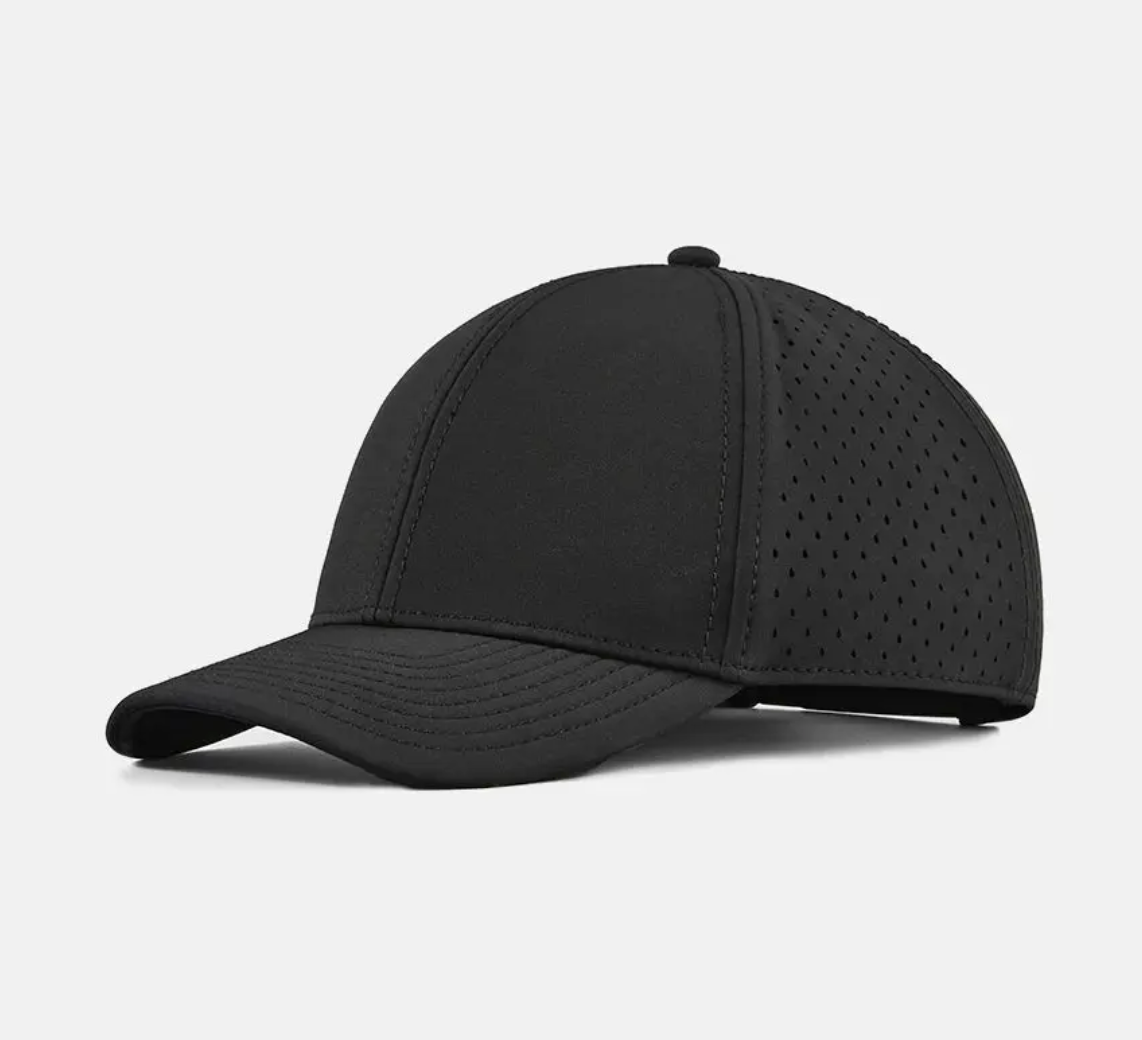 Blank Performance Water Repellent Perforated Snapback Hat Wholesale - 6266