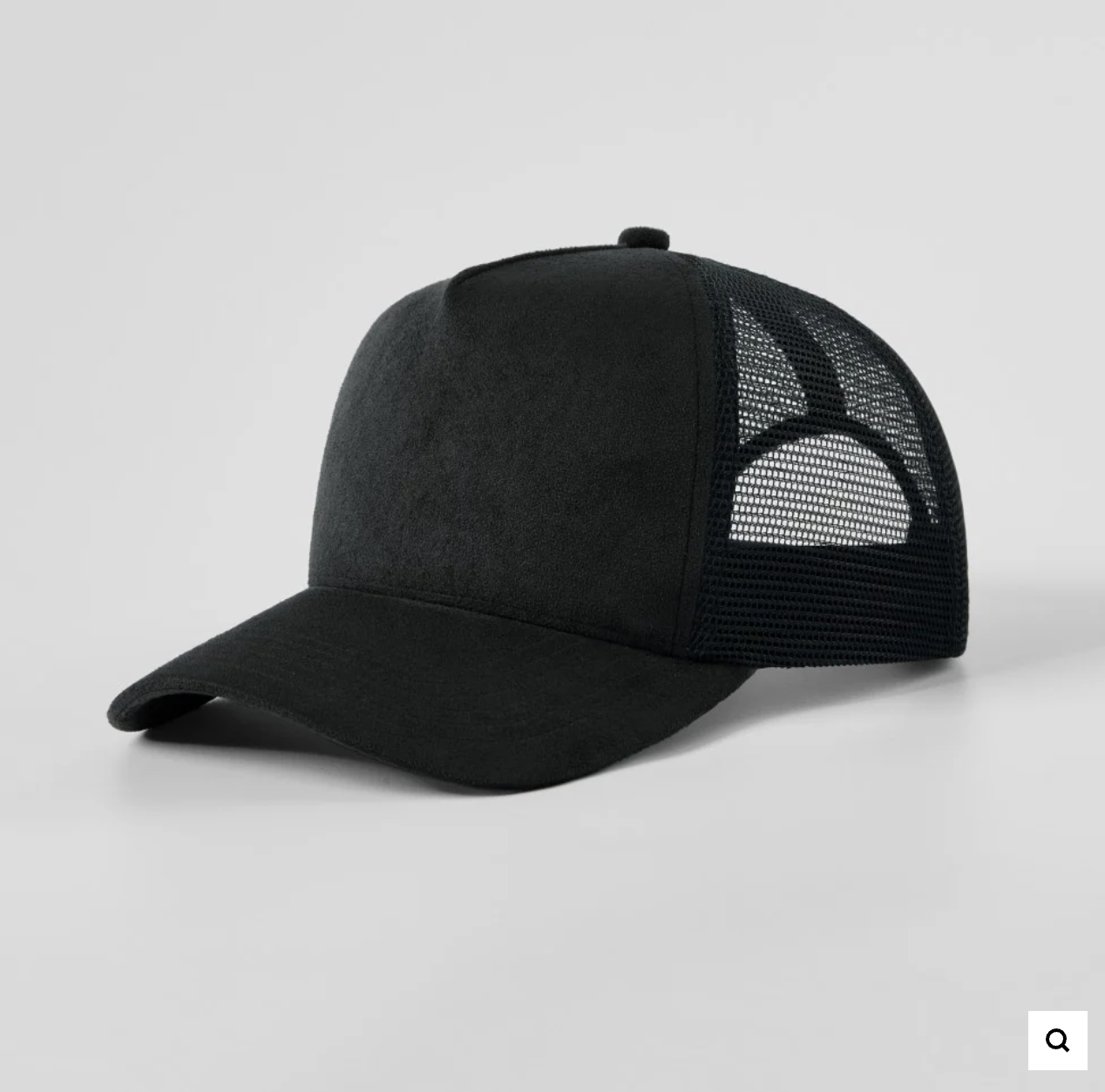 Blank 5 Panel Suede Trucker Hats Wholesale - 6710